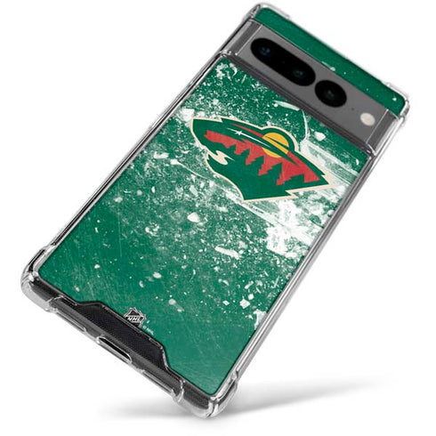 NHL Minnesota Wild Frozen Google Pixel 7 Pro Clear Case